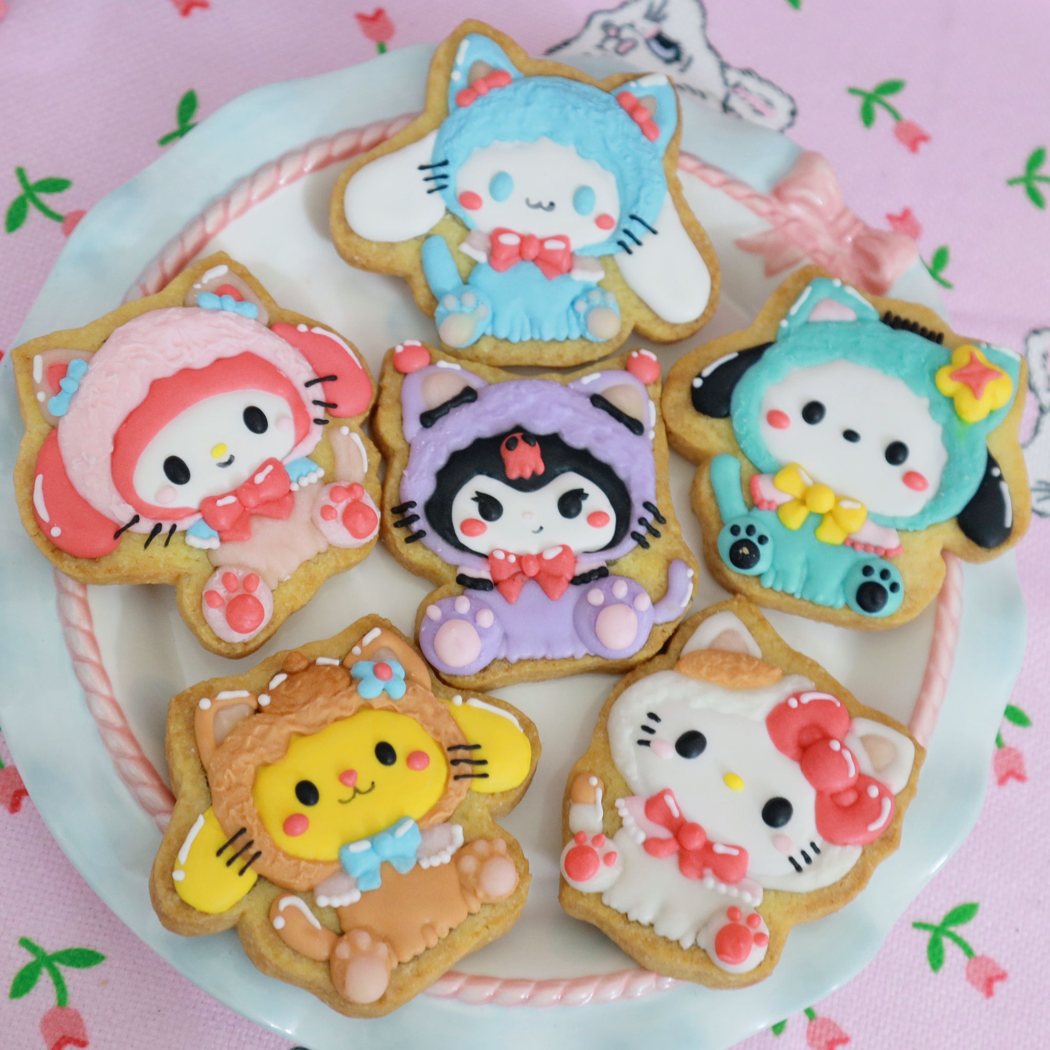 Cat Sanrio Cookies