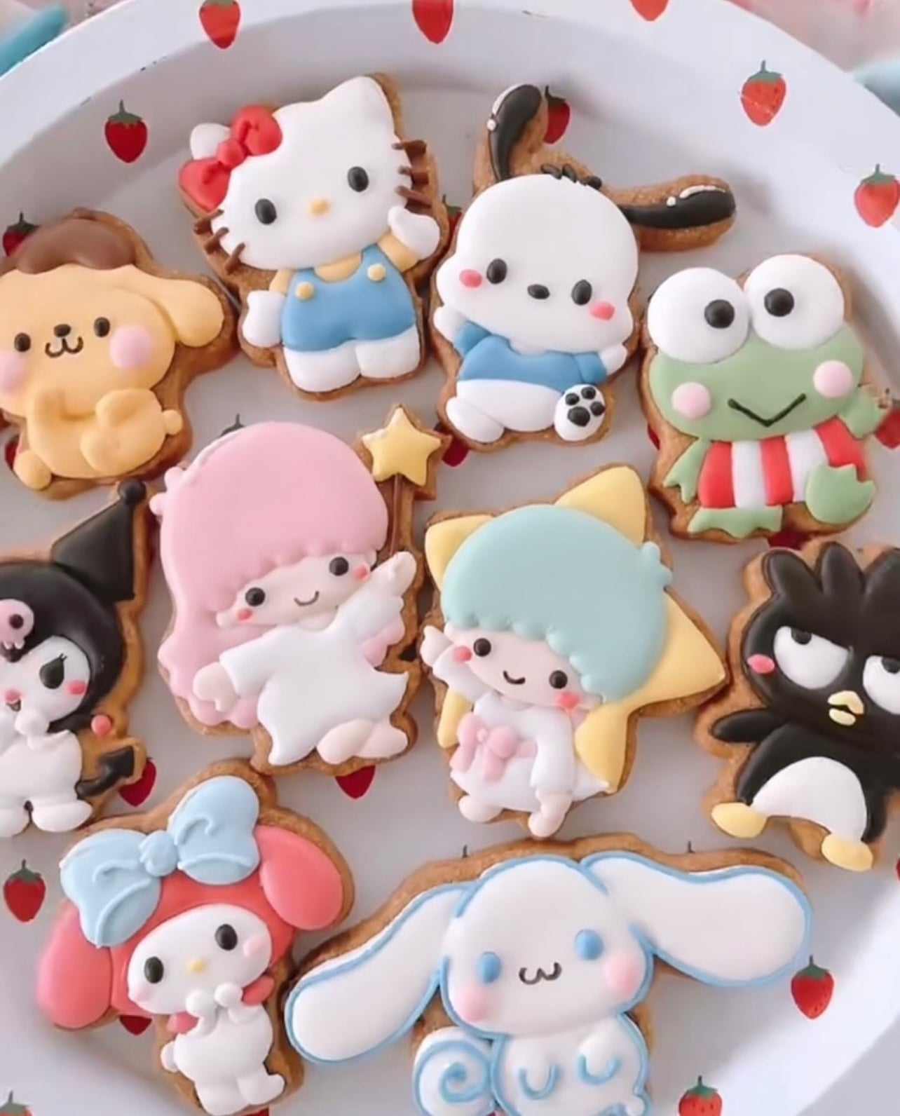 Sanrio Characters Cookies