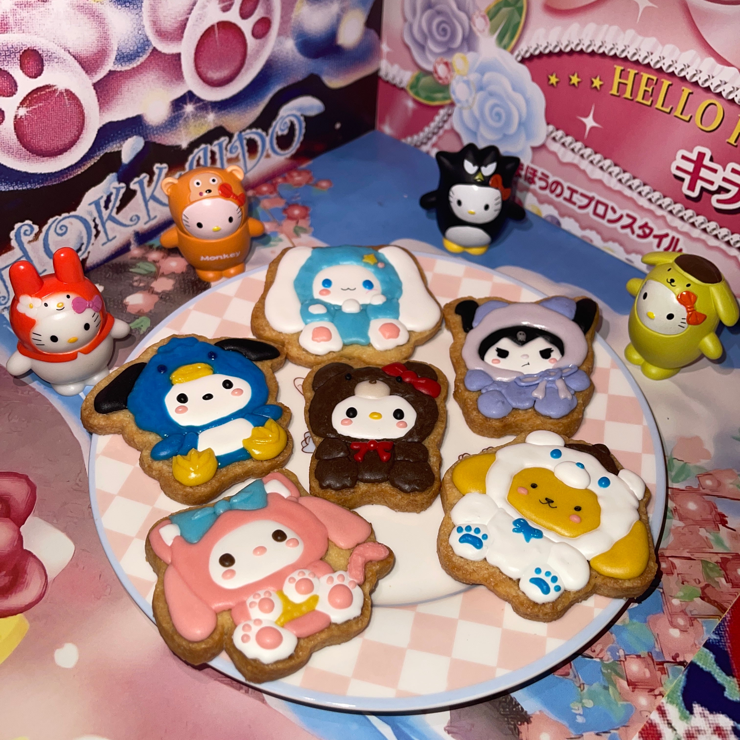 Cute Sanrio Cookies