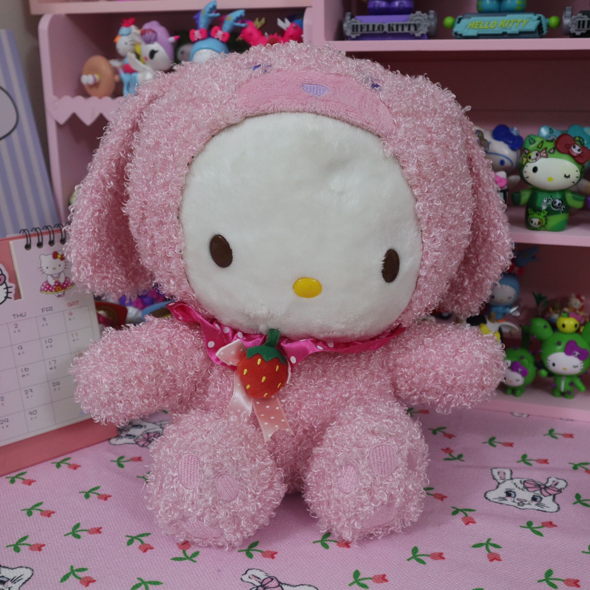 Strawberry Hello Kitty Bunny