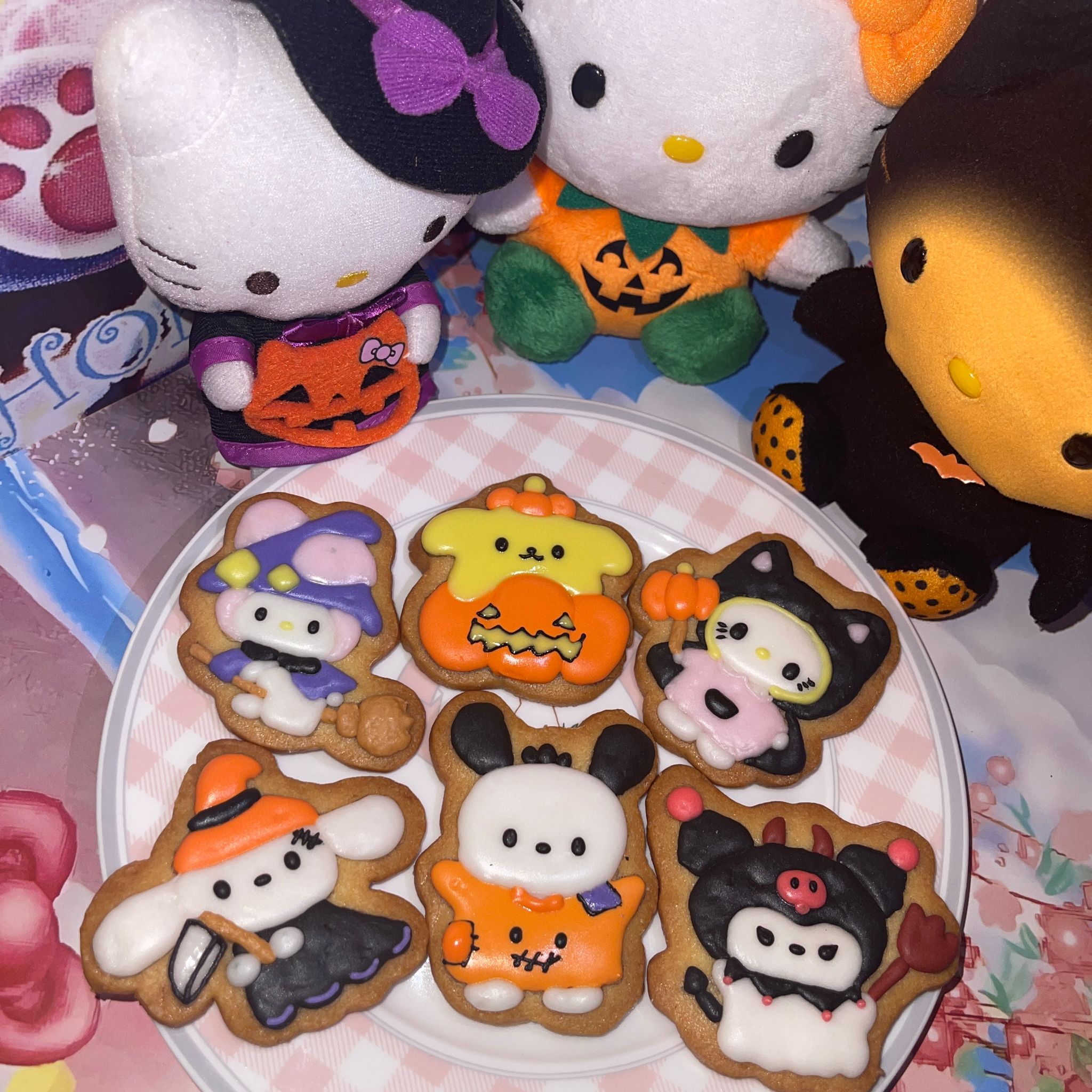 Sanrio X Halloween cookies