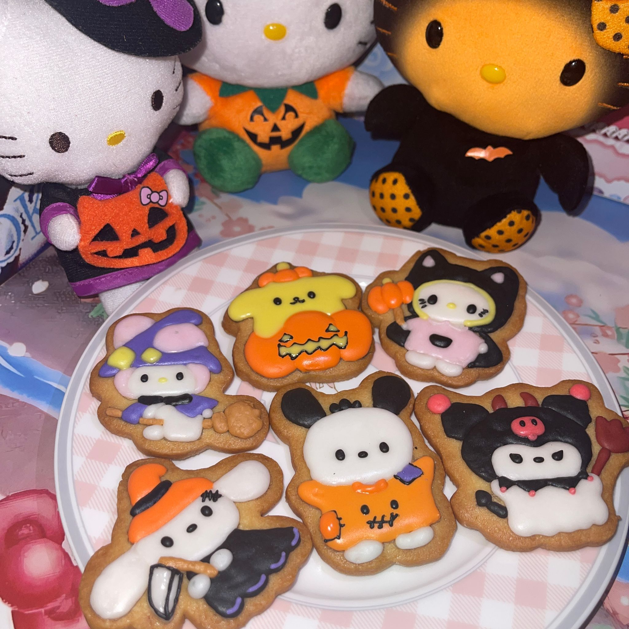 Sanrio X Halloween cookies