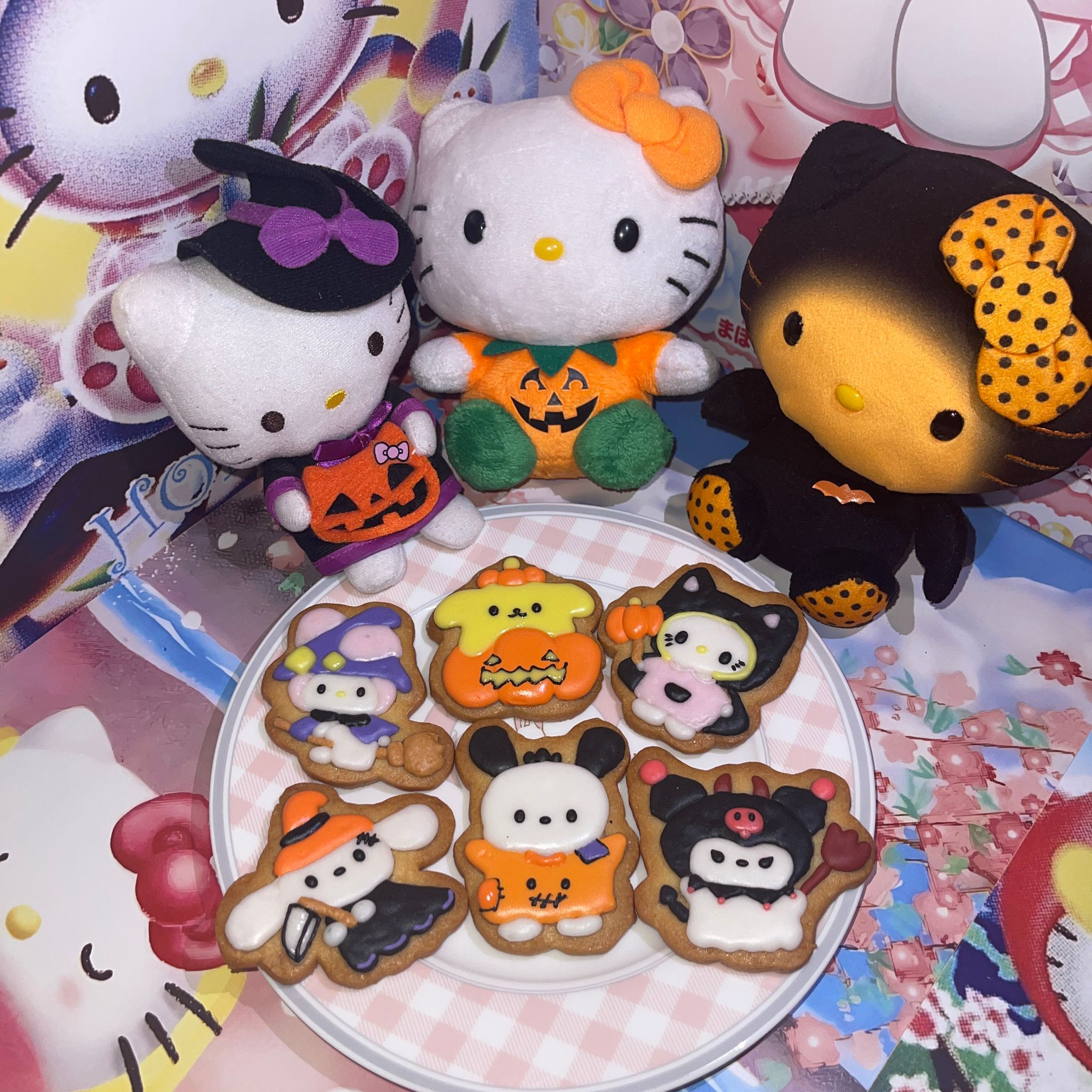 Sanrio X Halloween cookies