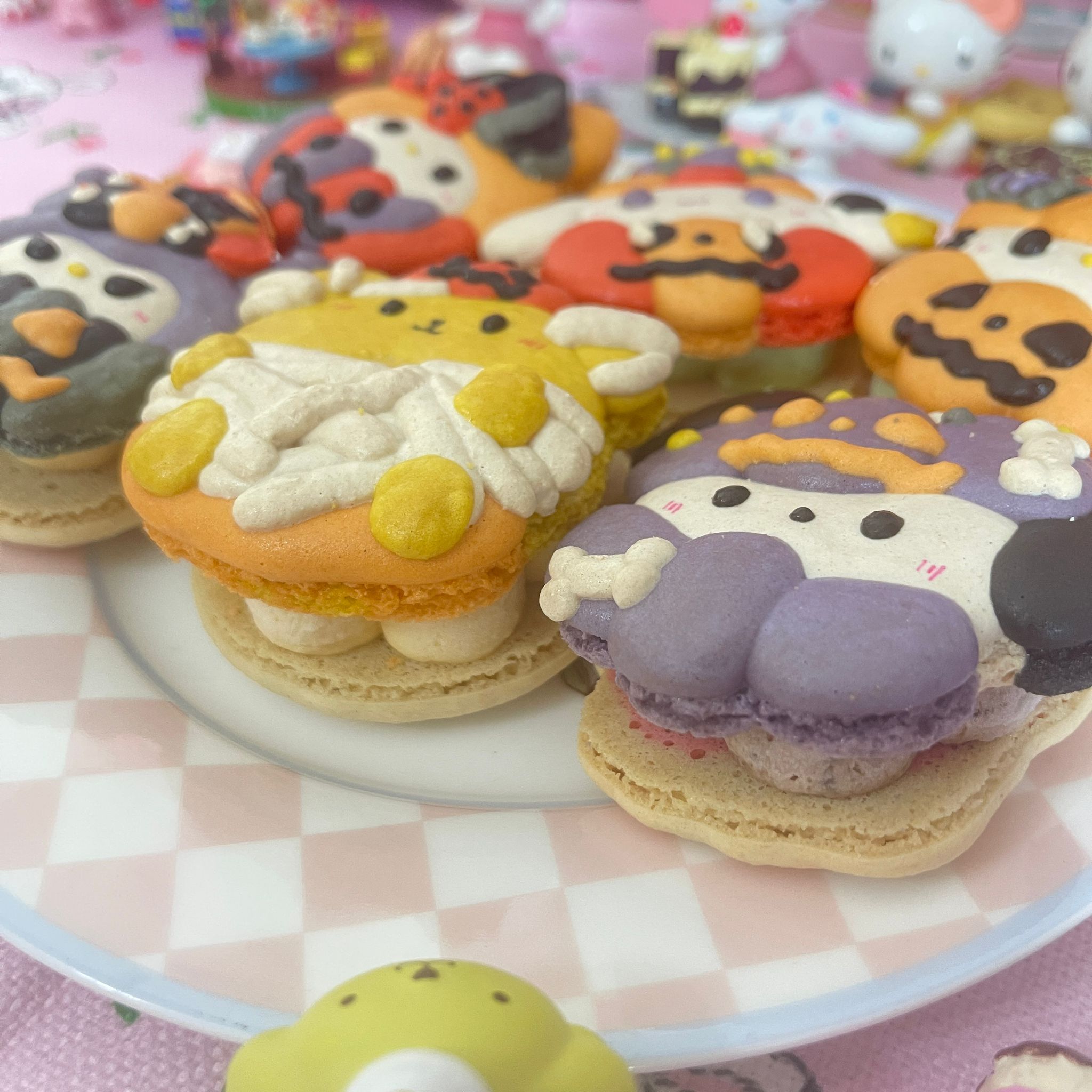 Sanrio X Halloween Macarons