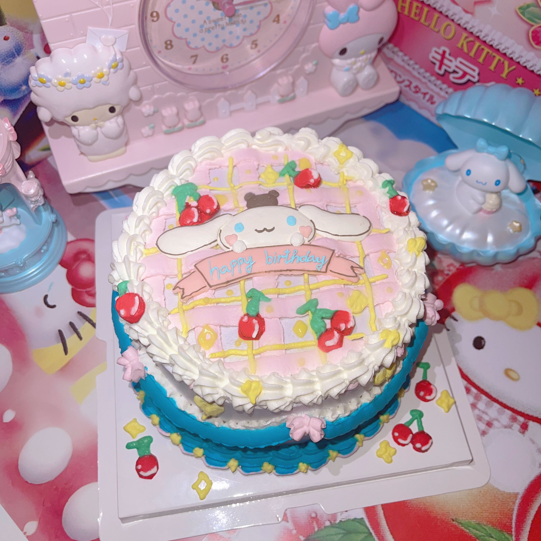 Cinnamoroll Birthday Cake