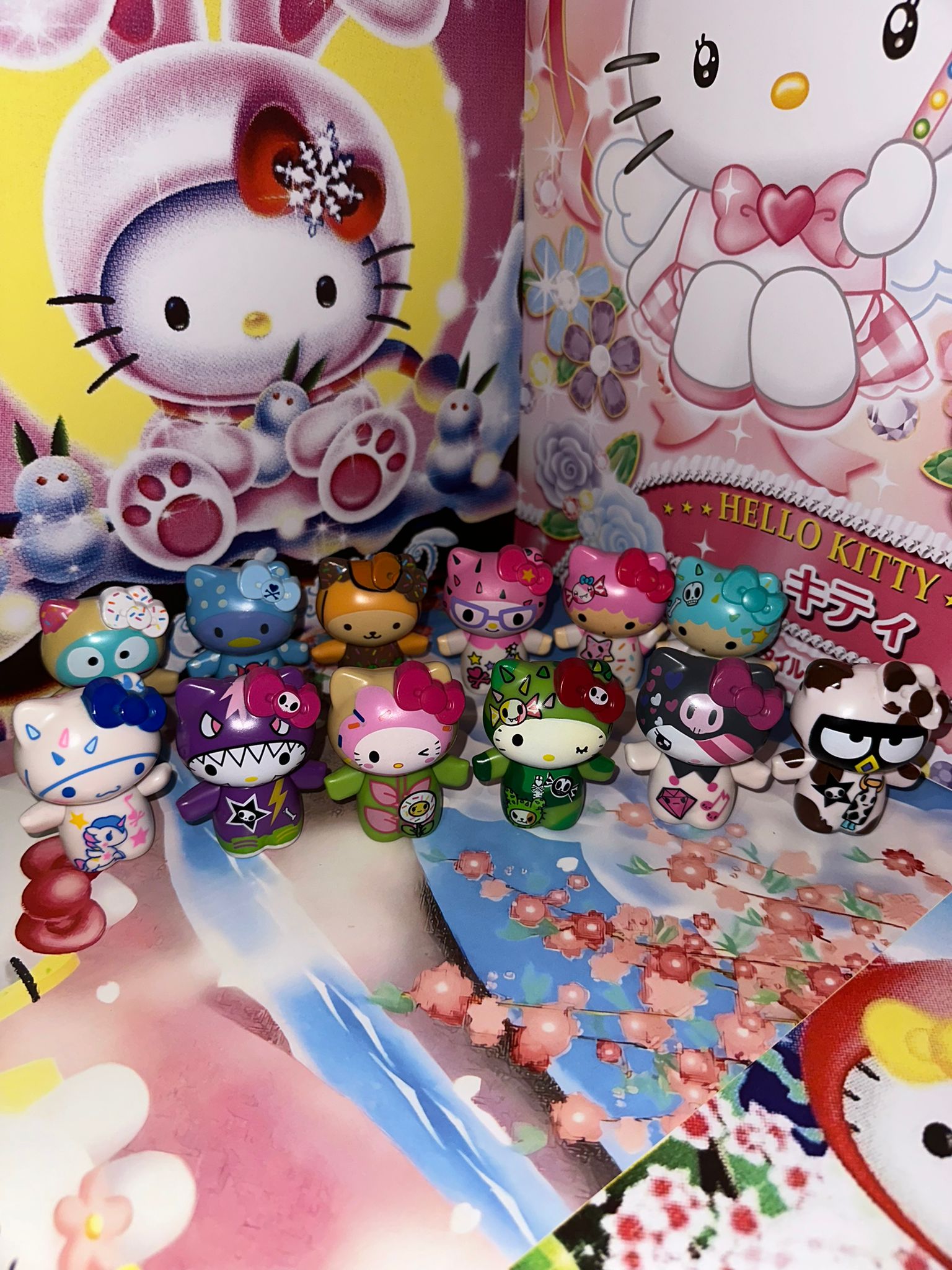 Hello Kitty X Tokidoki Sanrio Family Series Mini Figure