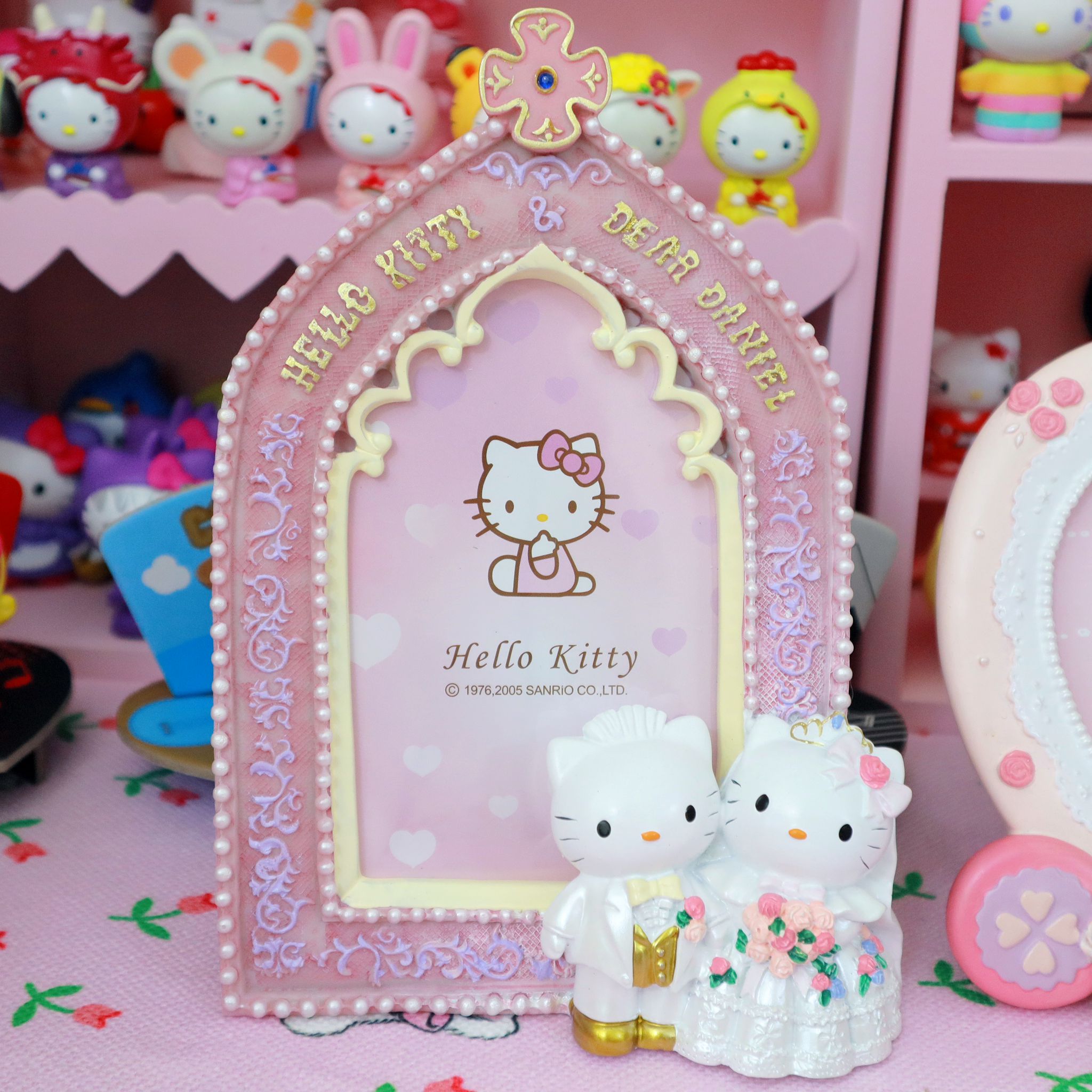 Wedding Hello Kitty & Daniel Church Photo Frame