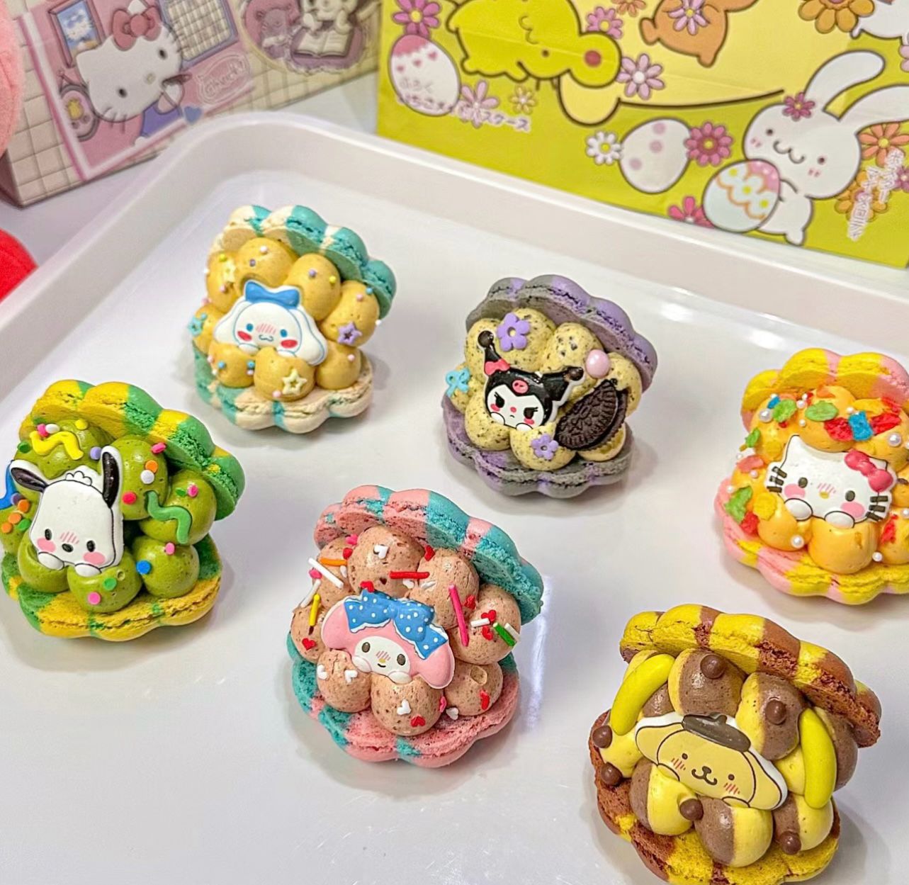 Sanrio Shell Macarons