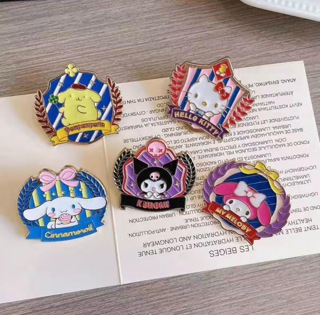 Pre Order Sanrio Lapel Button