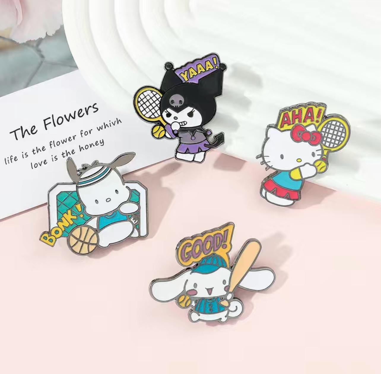 Pre-Order Sanrio Sport Lapel Button